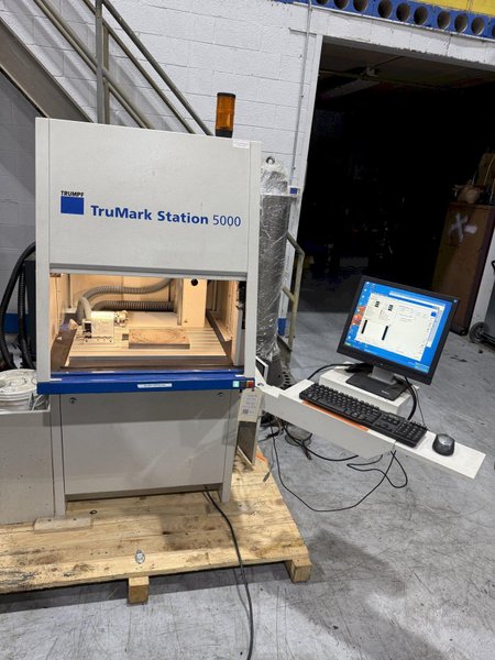 2008 Trumpf TruMark Station 5000 Rotary Laser Marker For Sale