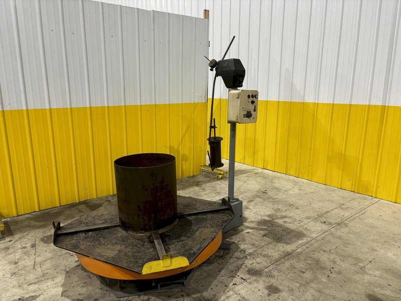 5,000 LBS X 48&quot; DURANT MODEL #R5025-48 HORIZONTAL PALLETIZER COIL DE-COILER: STOCK #21946