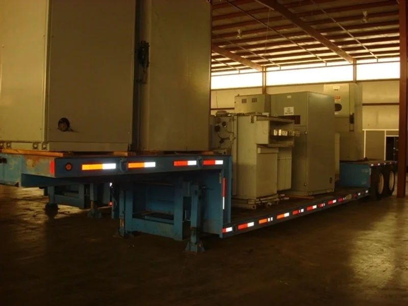 TRANSPORT SYSTEMS 20 TON STRETCH TRAILER, STOCK# 12666T