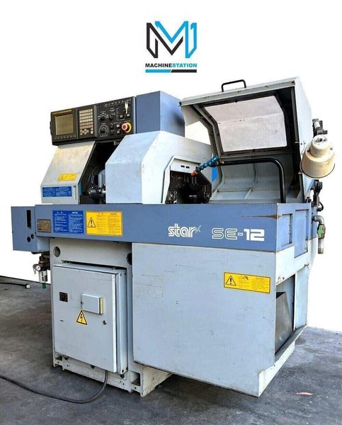 Star SE-12 CNC Swiss Screw Turning Lathe