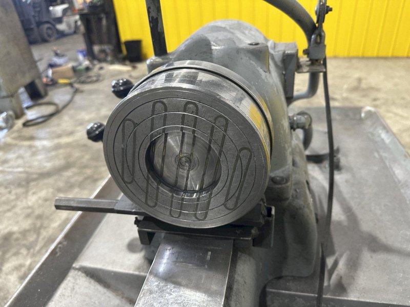 9" X 28" HARDINGE DV-59 LATHE WITH THEMAC ID GRINDER SPINDLE : STOCK #22733