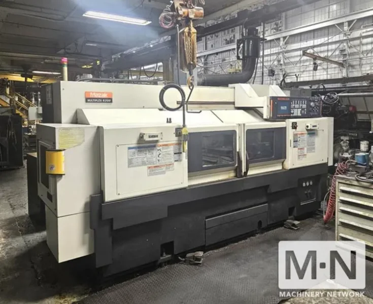 Mazak Multiplex 6300 CNC 6-Axis Lathe, 2006