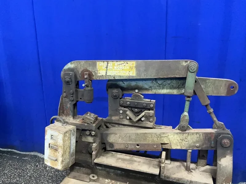 Little Scotchman Industries Hydraulic Iron Worker - 1983