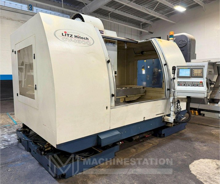 Litz Hitech CV-1600 CNC Vertical Machining Center – Mill