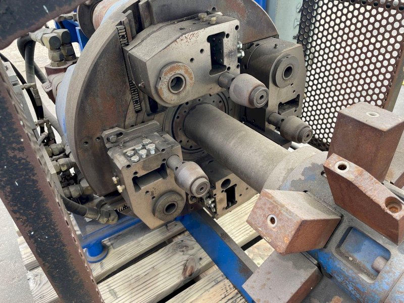 Used, Tri Tool Model PFM 816 Pipe Beveler with Hydraulic Power Unit (Model HPU75-60/5)