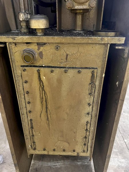 15 TON GREENERD MODEL #HA-15-5 C FRAME HYDRAULIC PRESS: STOCK #23457