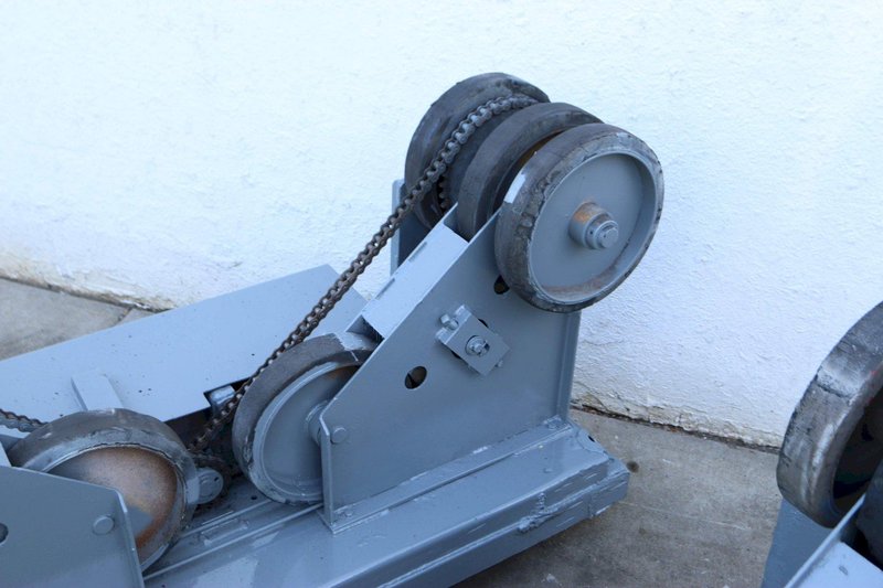 8000 LBS PANDJIRIS TANK TURNING ROLLS: STOCK #70341