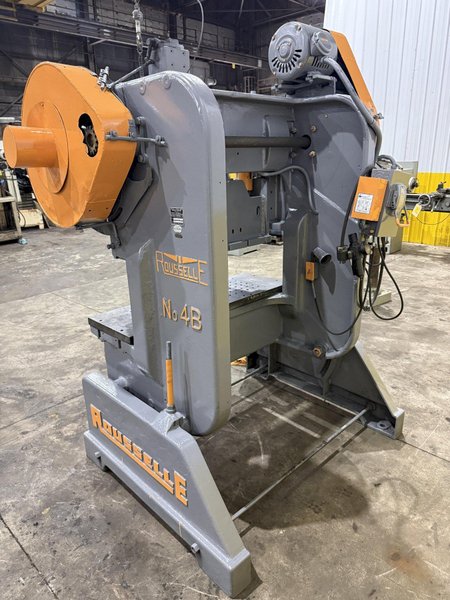 40 TON ROUSSELLE MODEL #4-B O.B.I. PRESS: YOBRO #25849