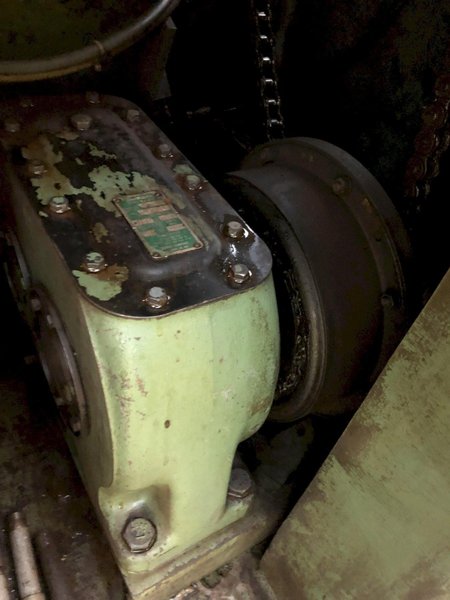 10,000 LB X 40&quot; AMERICAN STEEL LINE MOTORIZED COIL REEL UNCOILER STOCK #3185