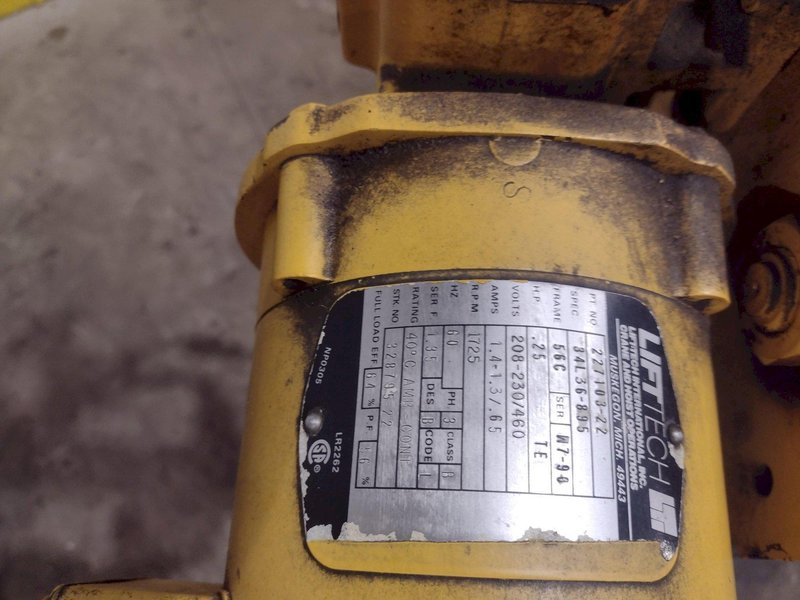 2 TON BUDGIT ELECTRIC CRANE HOIST: YOBRO #24609