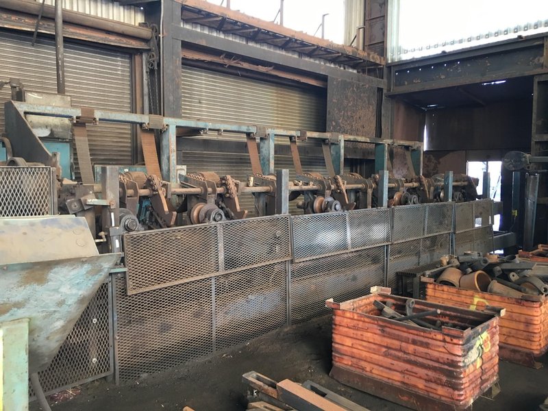 1000 TON (7") AMD MODEL #1000-3030 HYDRAULIC BILLET BAR SHEAR: STOCK #10000