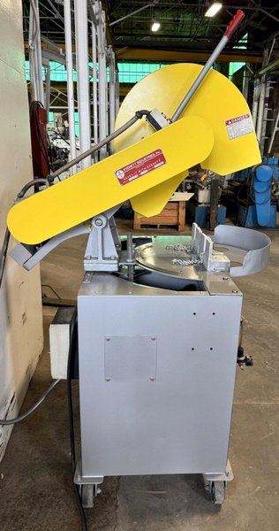 20"/22" Everett Abrasive Saw 20 DM 22, Double Miter, Air Vise, 10 HP