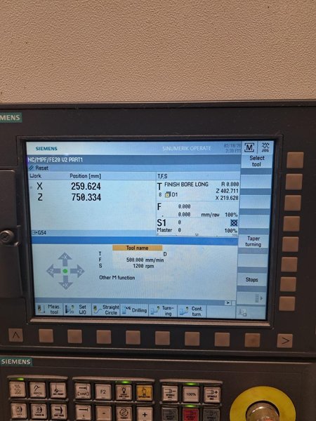Romi C-420 Combination Manual &amp; CNC Lathe, 2024 – 8″ Chuck, Hand Wheels, Conversational Control