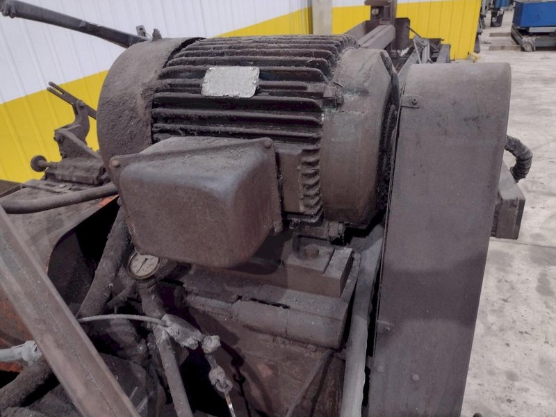 20' (240") X 8" HANCHETT MODEL #AK-240 AUTOMATIC TRAVELING HEAD KNIFE &amp; BLADE GRINDER / SHARPENER: STOCK #21143