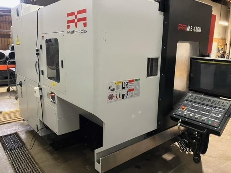 Methods MB450U 5 Axis Bridge Type VMC, 2022