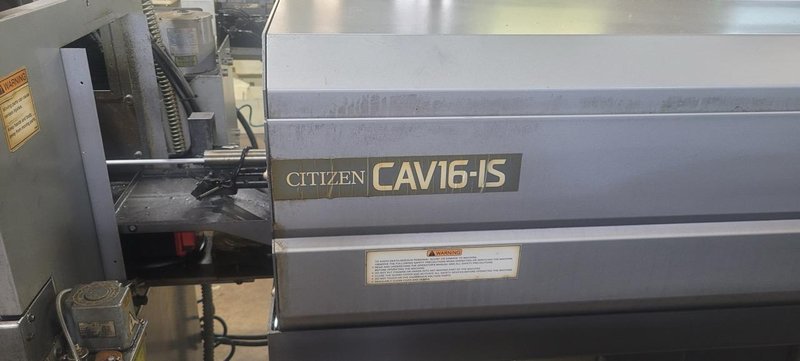 Citizen K16 CNC Swiss Lathe, 2007 – Sub Spindle, Live Milling