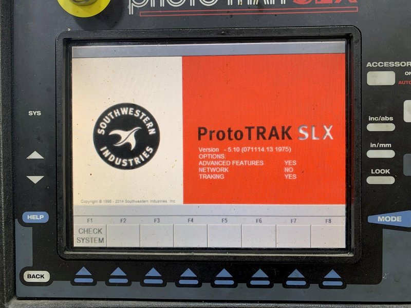 SWI TRAK TRL 1630SX CNC Flat Bed Lathe with Prototrak SLX, S/N 091 CH 62446.