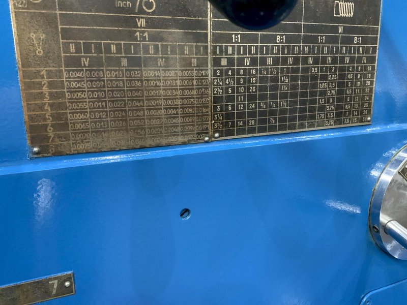 40" X 50" RYAZAN GAP BED ENGINE LATHE: STOCK #80596