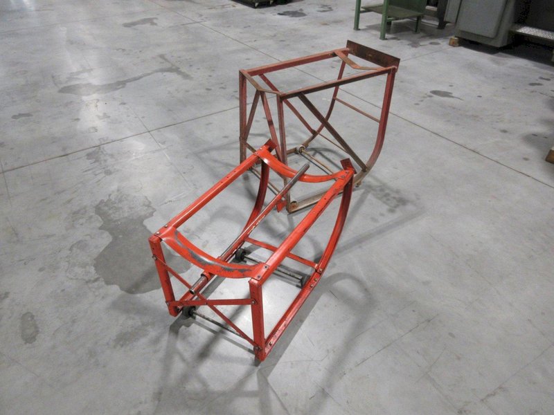Steel Drum Cradle with Wheels for 55 Gallon Barrels (2 pcs)- Auction Item