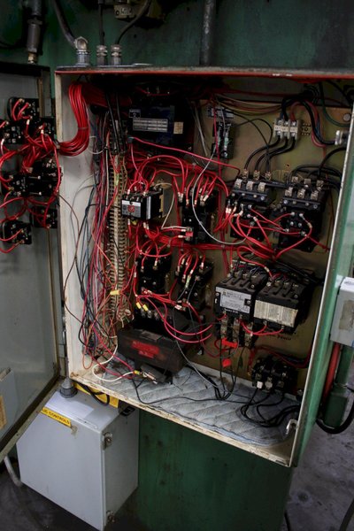 100 TON DREIS &amp; KRUMP DOUBLE CRANK PRESS:  STOCK #76322