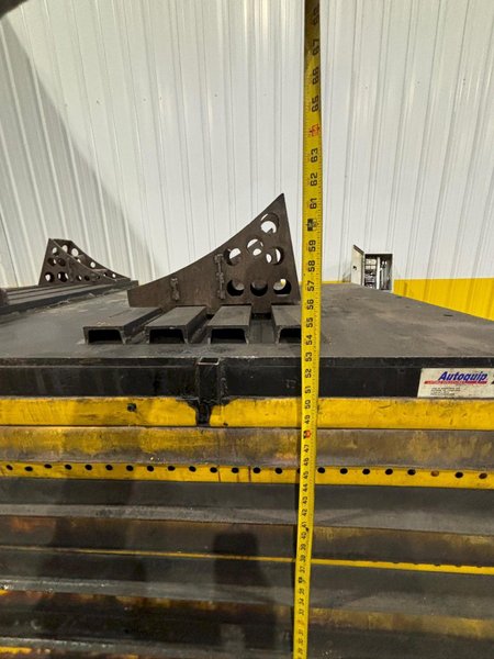 24,000 LBS X 7’ X 4’ AUTOQUIP MODEL #36KK24 HYDRAULIC LIFT TABLE: YOBRO #24355