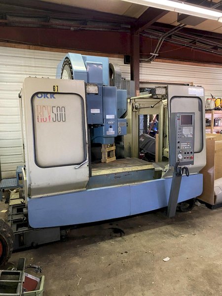 (2002) OKK KCV-500 CNC VERTICAL MACHINING CENTER. STOCK # 0525222