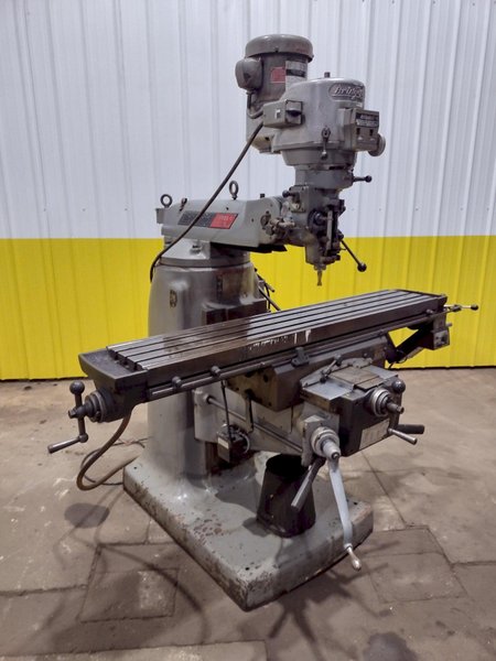 2 HP BRIDGEPORT SERIES II SPECIAL RAM TYPE VERTICAL MILL: STOCK #19945