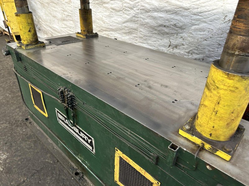 80 TON BRADBURY 4 POST CUTOFF PRESS: STOCK #77741