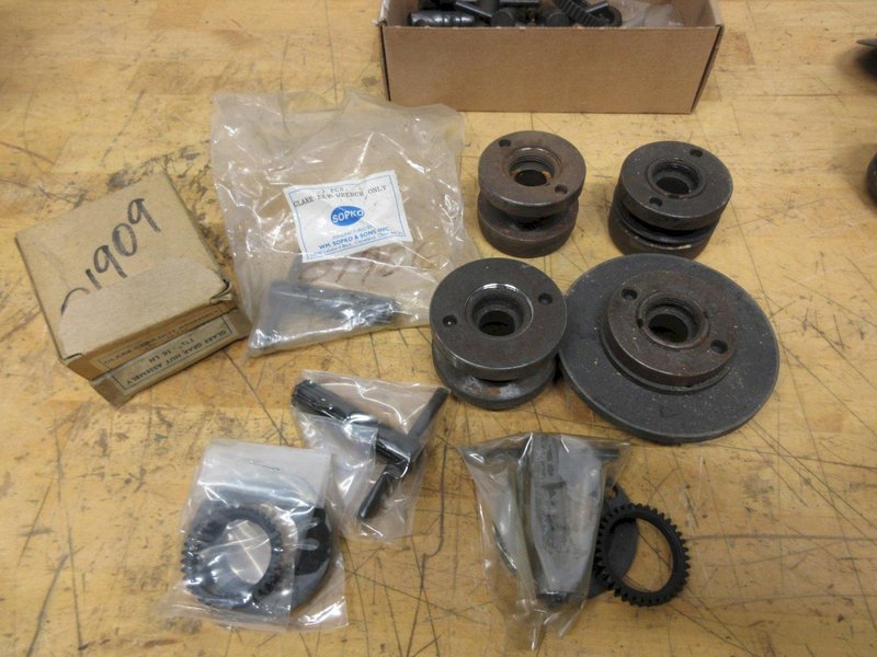 Sopko Grinder 1-1/4" Wheel Hubs, Adapters, Glare Gear Parts- Auction Item
