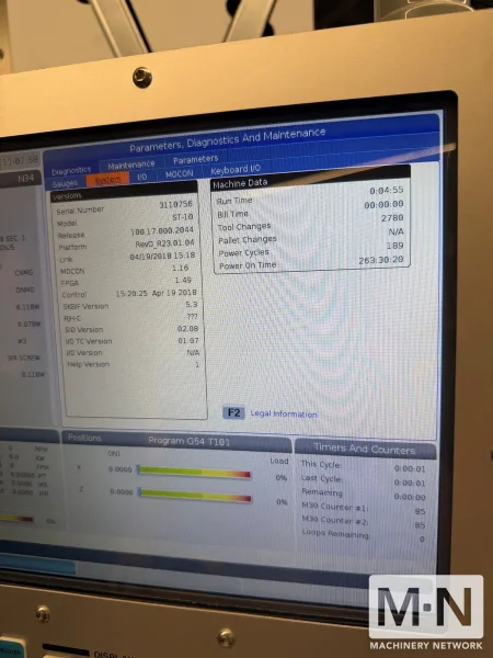 HAAS ST-10 CNC Lathe, 2018 - LIKE NEW, LOW HOURS
