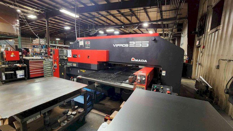 22 Ton Amada Vipros 255 Turret Punch, 1998