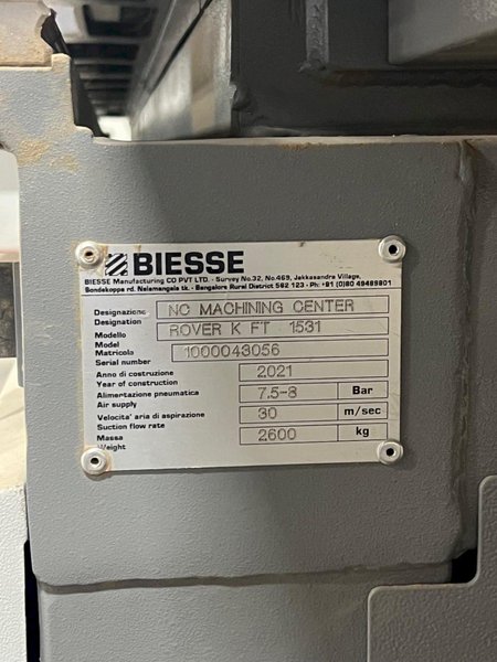 Biesse Rover K FT 1531