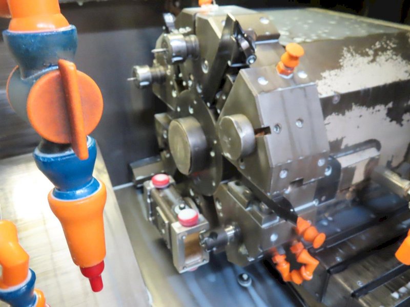 Mazak Quick Turn 10 CNC Turning Center with Mazatrol T-Plus CNC Control, 12 Tools, Tool Eye, Tailstock, Conveyor- Auction Item