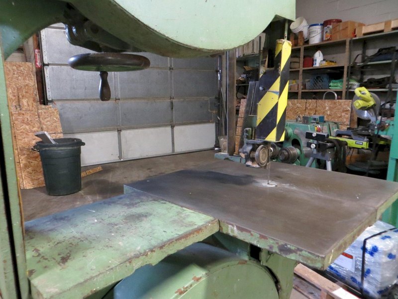 TANNEWITZ BANDSAW 36” VERTICAL BANDSAW