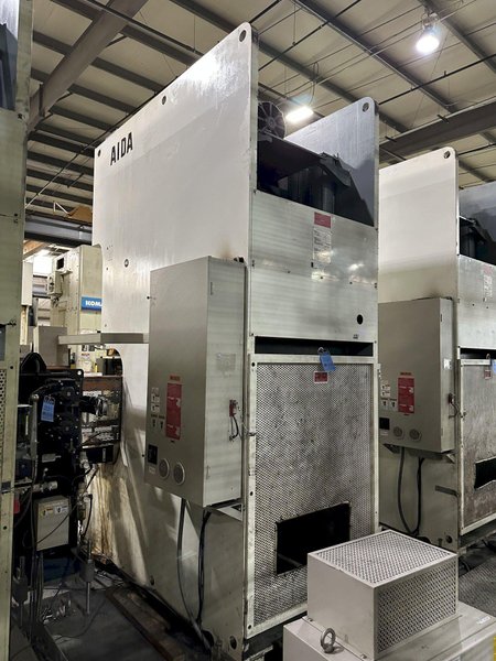220 TON AIDA GAP FRAME METAL STAMPING PRESS