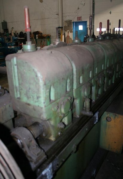 4 STAND ON 14 HEAD BASE YODER 2&#039; MODEL #M2 ROLLFORMER: STOCK #62019