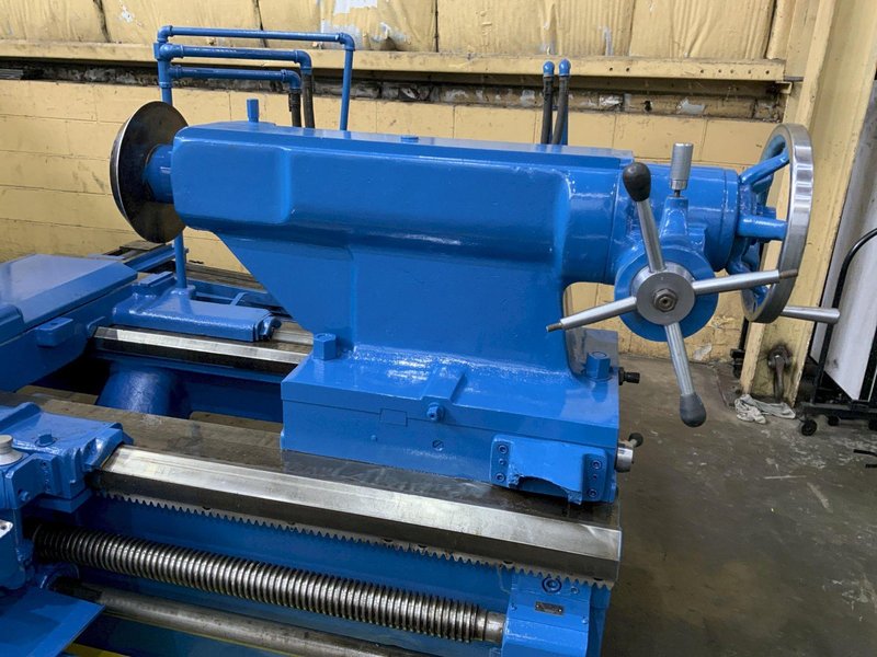 40" X 50" RYAZAN GAP BED ENGINE LATHE: STOCK #80596