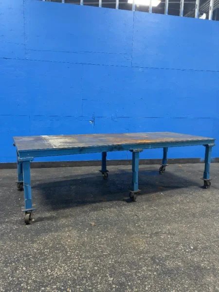 50” X 128” WELDING TABLE