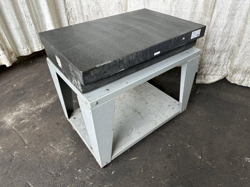 24&quot; X 36&quot; STARRETT GRADE AA GRANITE PLATE: STOCK #77068