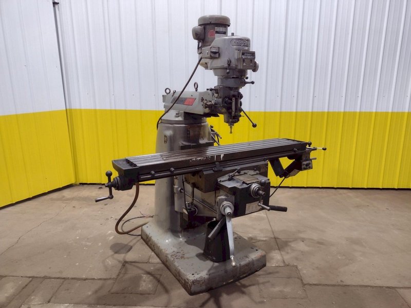 2 HP BRIDGEPORT SERIES II SPECIAL RAM TYPE VERTICAL MILL: STOCK #19945