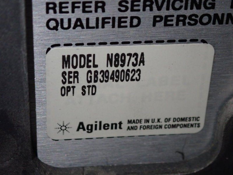 AGILENT NOISE FIGURE ANALYZER  -  N8973A