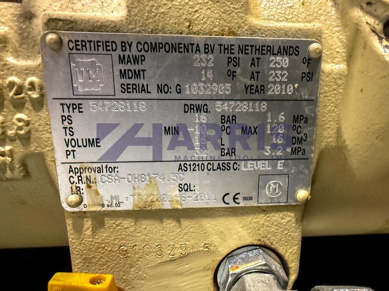 25 HP Ingersoll Rand Rotary Screw Air Compressor with tank