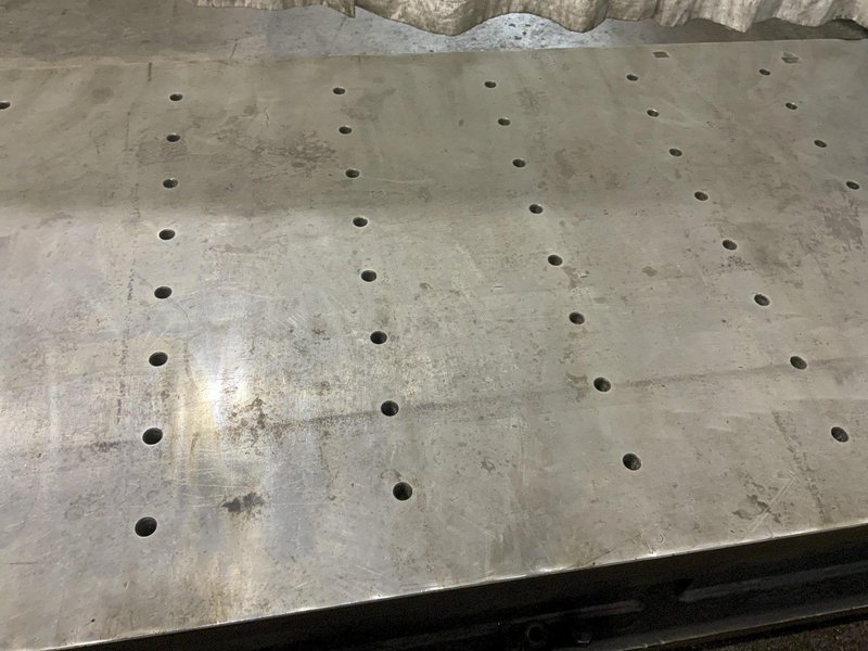 36" X 96" X 20" SURFACE PLATE/TABLE: STOCK #80865
