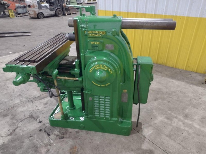 #2 KEARNEY &amp; TRECKER MODEL #5HP-2CH PLAIN HORIZONTAL MILL: STOCK #22775