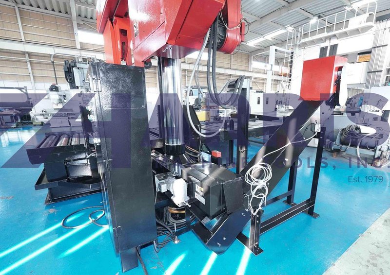 Used, Amada Model H-1080 Horizontal Bandsaw, 39" x 51" capacity