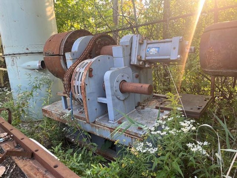 60,000# X 60" DOUBLE END UNCOILER STOCK# 3828