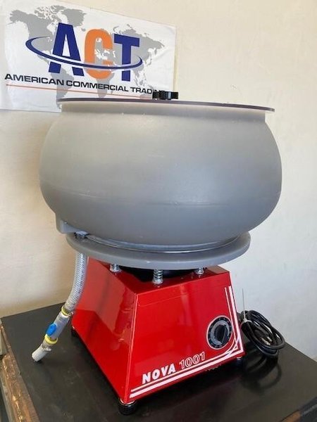 Nova Finishing Systems Nova 1001 HDT, 1 Cubic Ft, 1/2 HP Vibratory Tumbler, 1 Phase, 1925 RPM
