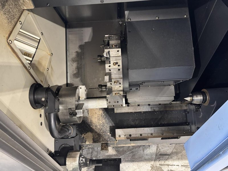 Doosan Lynx 220LC CNC Turning Center Lathe, 2013 – Chip Conveyor