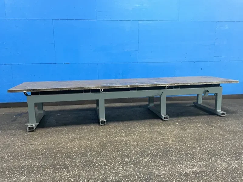 48” X 190” /2” THICK WELDING TABLE