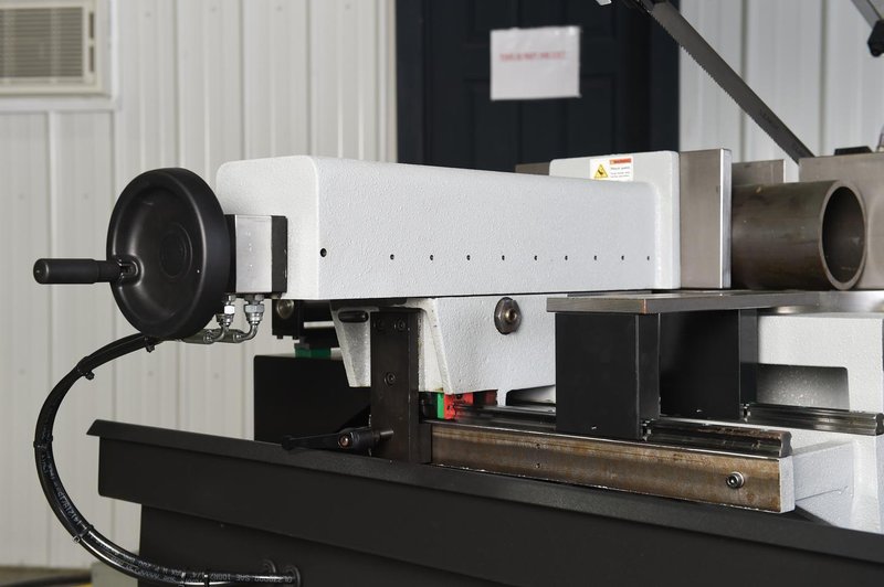 NEW 13"H x 17-3/4"W HYD-MECH MODEL DM-1318P DOUBLE MITER BAND SAW